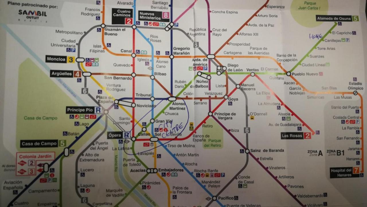 Paraiso Rooms Coliving Madrid Eksteriør billede